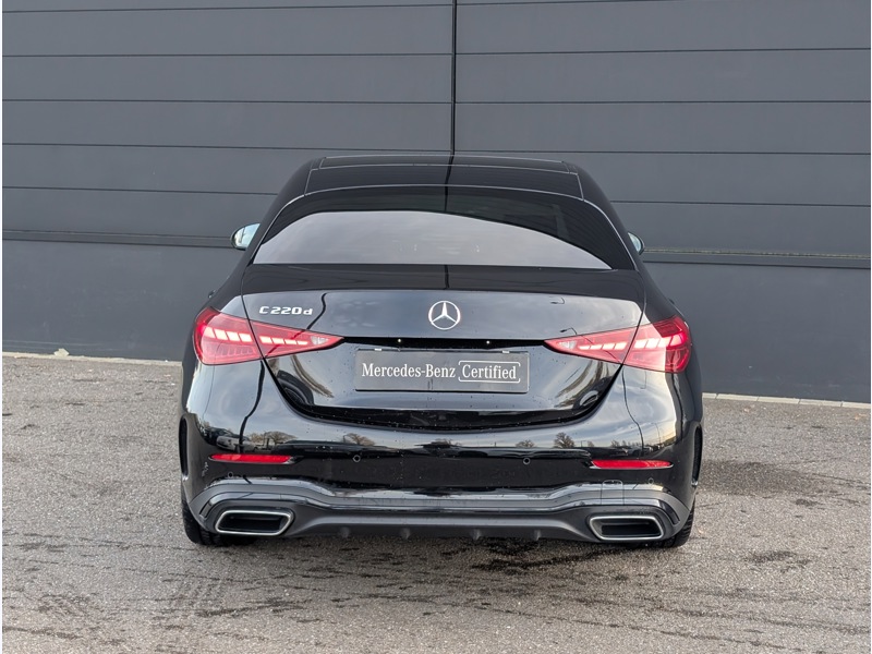 Image Mercedes-Benz CLASSE C BERLINE 220 d   AMG LINE TO SIEGES AVANT ELECTRIQUES MEMOIRES CHAUFFANTS INTEGRATION SMARTPHONE CAMERA DE RE