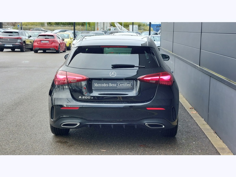 Image Mercedes-Benz CLASSE A 200 d AMG Line AMG Line  Pack Sport Noir  Ligne AMG Premium Plus