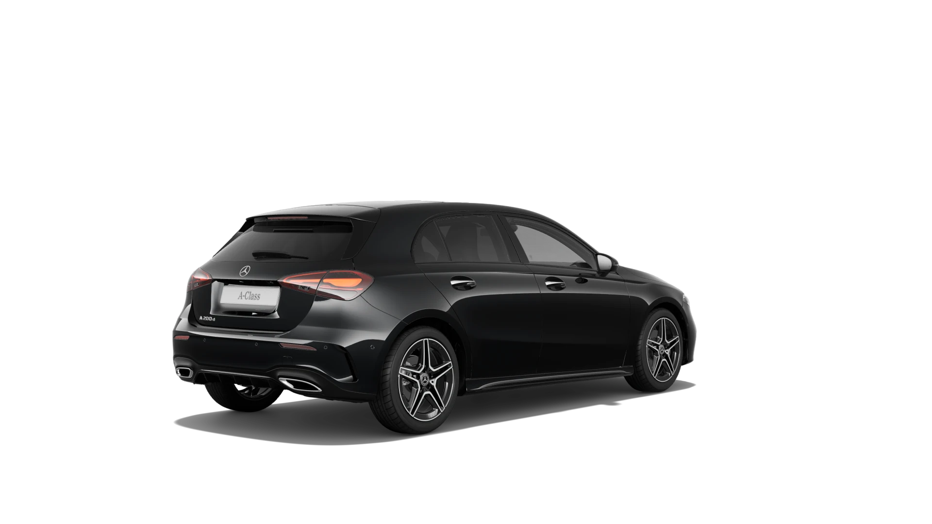 Image Mercedes-Benz CLASSE A 200 d AMG Line AMG Line  Pack Sport Noir  Ligne AMG Premium Plus