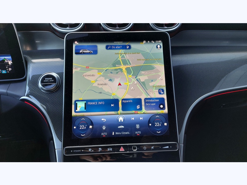 Image Mercedes-Benz GLC SUV GLC 300 e  Hybrid EQ 4MATIC  AMG Line   Pack Sport Noir  Pack Premium Plus Android Auto  Apple  CarP