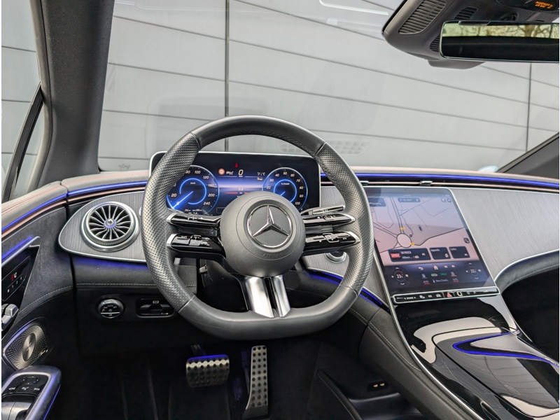 Image Mercedes-Benz EQE BERLINE 350+ AMG LINE TO SIEGES AVANT ELECTRIQUES MEMOIRES CHAUFFANTS INTEGRATION SMARTPHONE DISTRONIC PLUS 