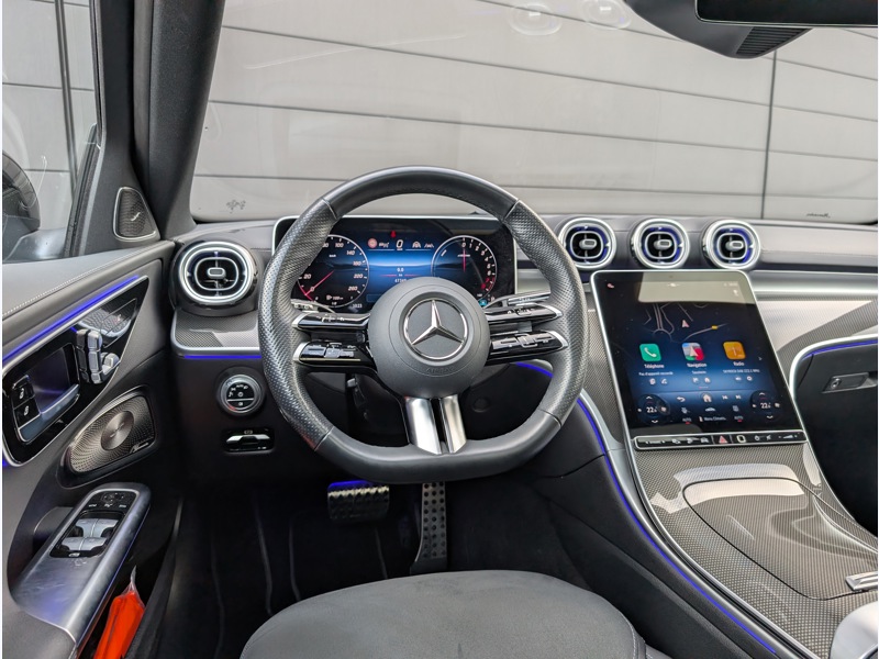 Image Mercedes-Benz CLASSE C BREAK 300 e Hybrid EQ Break  AMG LINE TO SIEGES AVANTS MEMOIRES ELECTRIQUES CHAUFFANTS INTEGRATION SMARTPH