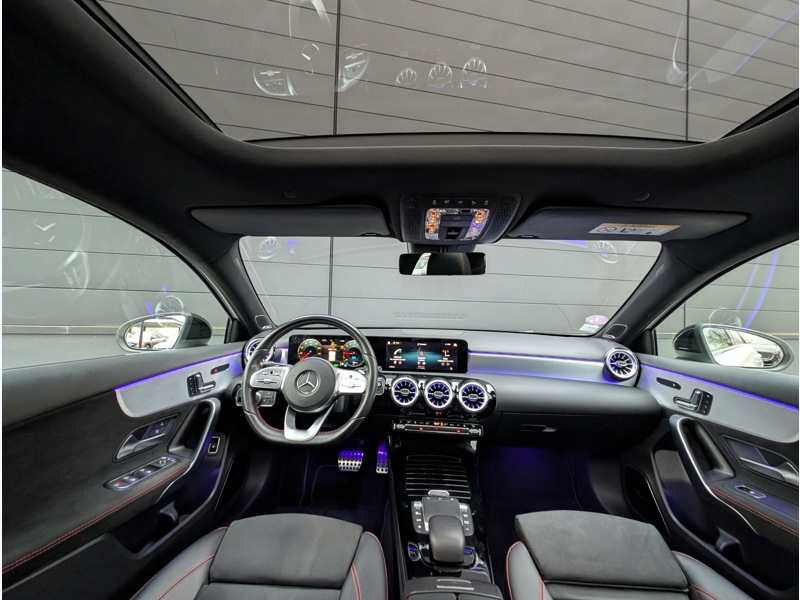 Image Mercedes-Benz CLASSE A 250 e Berline  AMG LINE TO SIEGES AVANTS ELECTRIQUES MEMOIRES CHAUFFANTS MULTIBEAM BURMEISTER CAMERA