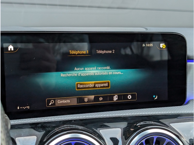 Image Mercedes-Benz CLASSE A 250 e Berline  AMG LINE TO SIEGES AVANTS ELECTRIQUES MEMOIRES CHAUFFANTS MULTIBEAM BURMEISTER CAMERA