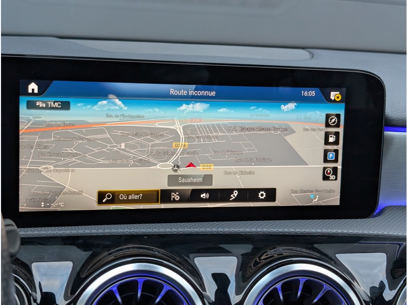 Image Mercedes-Benz CLASSE A 250 e Berline  AMG LINE TO SIEGES AVANTS ELECTRIQUES MEMOIRES CHAUFFANTS MULTIBEAM BURMEISTER CAMERA