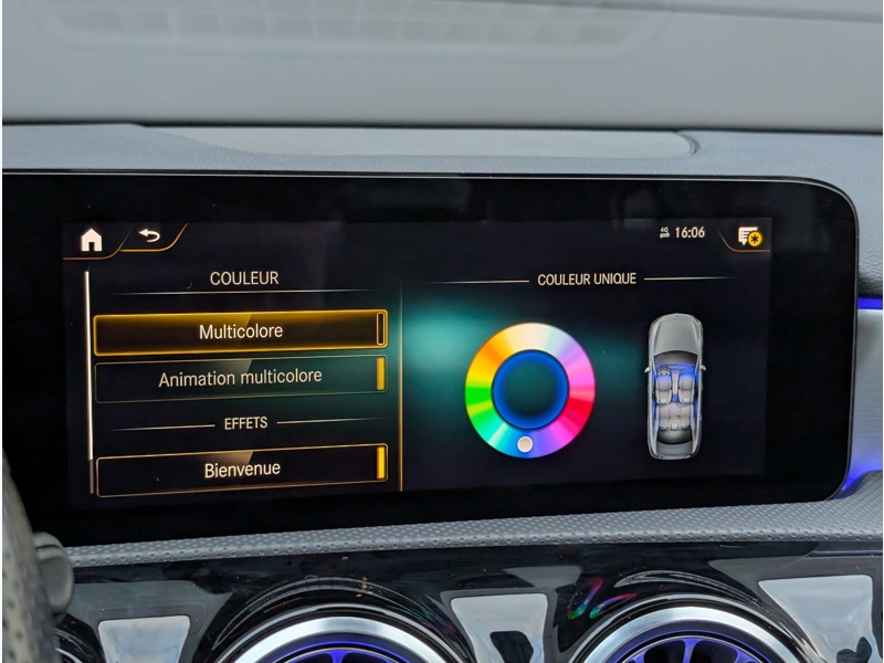 Image Mercedes-Benz CLASSE A 250 e Berline  AMG LINE TO SIEGES AVANTS ELECTRIQUES MEMOIRES CHAUFFANTS MULTIBEAM BURMEISTER CAMERA