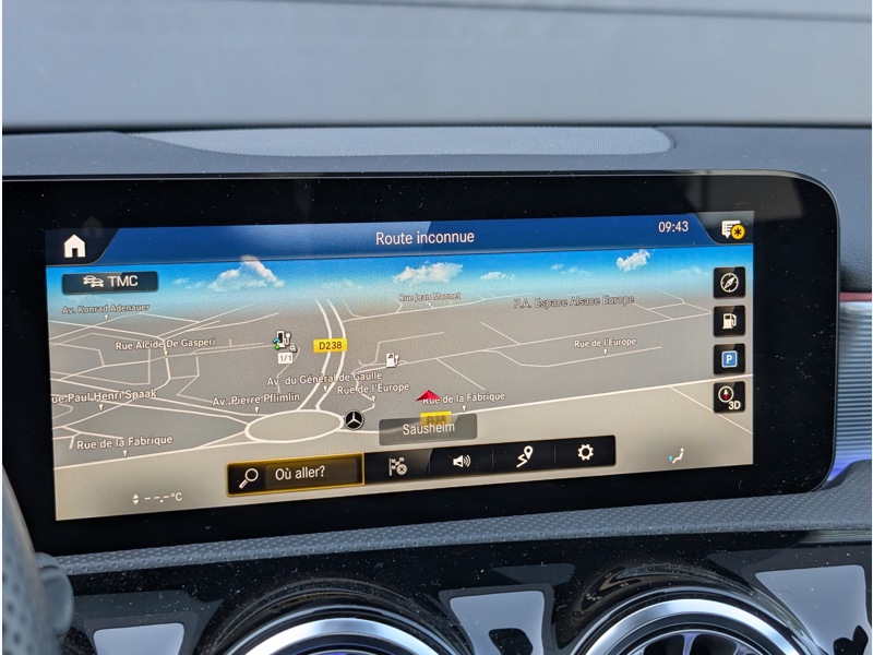 Image Mercedes-Benz CLASSE A 250 e AMG Line TO SIEGES ELECTRIQUES MEMOIRES CHAUFFANTS CAMERA DE RECUL MULTIBEAM SONORISATION ADVA