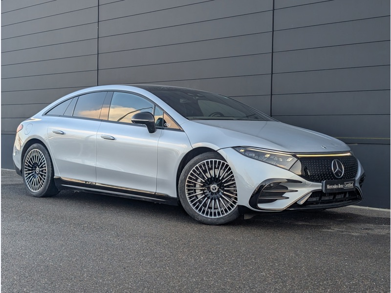 Image Mercedes-Benz EQS BERLINE EQS 450+ Berline AMG Line  TO BURMESTER SIEGES AVANTS ARRIERES  ELECTRIQUES MEMOIRES CHAUFFANTS VENT