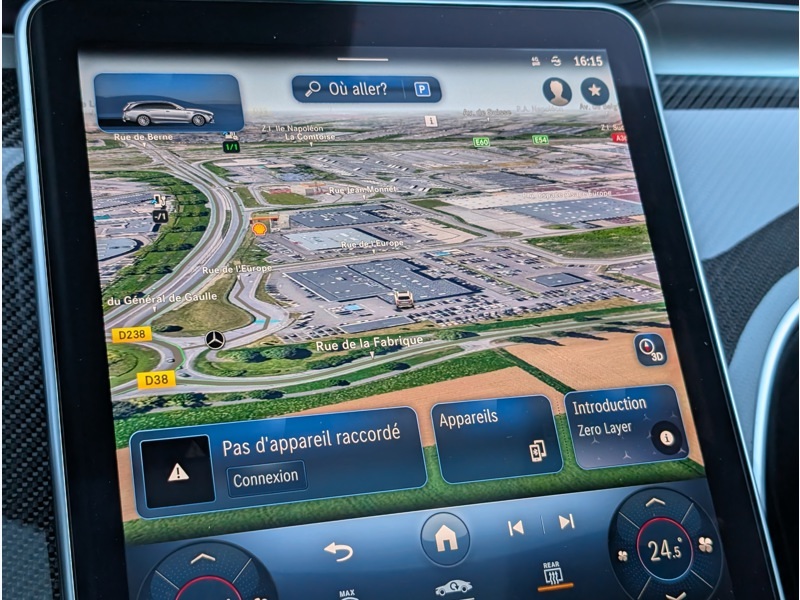 Image Mercedes-Benz CLASSE C Mercedes-AMG C 63 S E PERFORMANCE Break AMG TO SIEGES ELECTRIQUES MEMOIRES CHAUFFANTS BURMESTER CAME