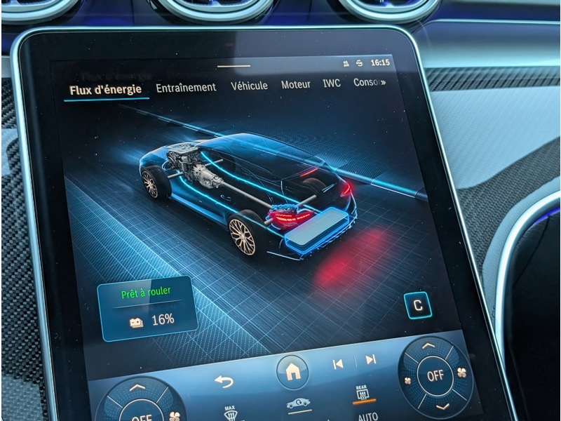 Image Mercedes-Benz CLASSE C Mercedes-AMG C 63 S E PERFORMANCE Break AMG TO SIEGES ELECTRIQUES MEMOIRES CHAUFFANTS BURMESTER CAME