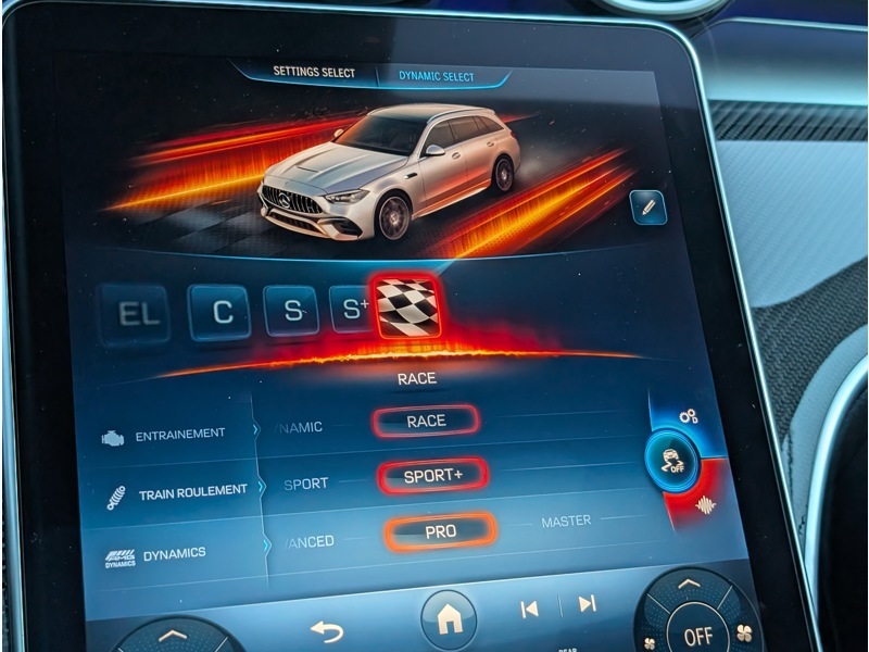 Image Mercedes-Benz CLASSE C Mercedes-AMG C 63 S E PERFORMANCE Break AMG TO SIEGES ELECTRIQUES MEMOIRES CHAUFFANTS BURMESTER CAME