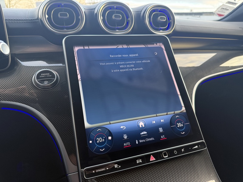 Image Mercedes-Benz CLASSE C BERLINE 220 d Berline AMG Line  Toit Ouvrant Full Led Apple CarPlay Pack Black 