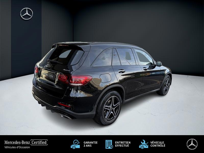 Image Mercedes-Benz GLC SUV 220 d 4MATIC SUV AMG Line  Toit Ouvrant Full Led Apple CarPlay Pack Black