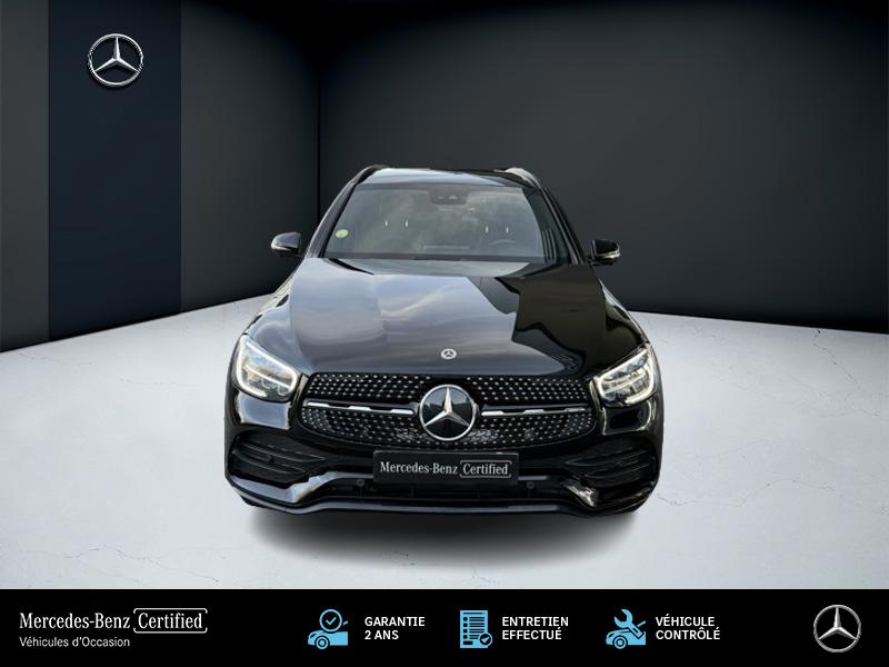 Image Mercedes-Benz GLC SUV 220 d 4MATIC SUV AMG Line  Toit Ouvrant Full Led Apple CarPlay Pack Black