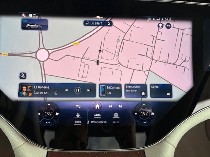 Image Mercedes-Benz EQE SUV 500 4MATIC SUV Electric Art Digital light TO GPS Carplay Caméra 360 Burmester HUD Sièges cuir élec c