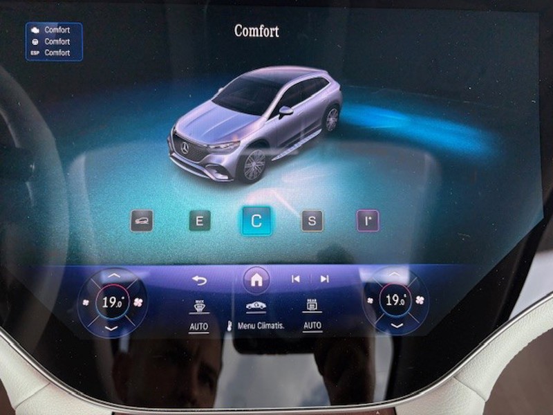 Image Mercedes-Benz EQE SUV 500 4MATIC SUV Electric Art Digital light TO GPS Carplay Caméra 360 Burmester HUD Sièges cuir élec c