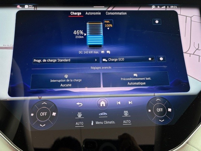 Image Mercedes-Benz EQE SUV 500 4MATIC SUV Electric Art Digital light TO GPS Carplay Caméra 360 Burmester HUD Sièges cuir élec c