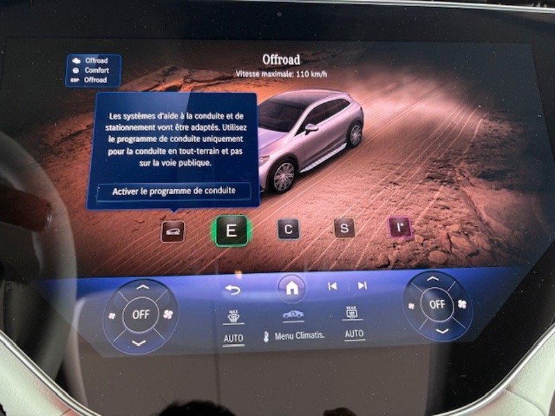 Image Mercedes-Benz EQE SUV 500 4MATIC SUV Electric Art Digital light TO GPS Carplay Caméra 360 Burmester HUD Sièges cuir élec c