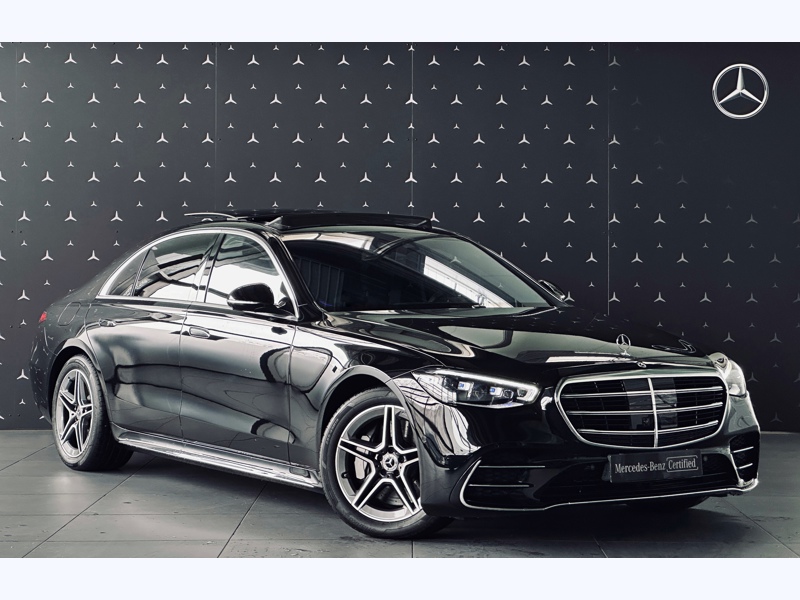 Image Mercedes-Benz CLASSE S 580 e Limousine AMG Line Digital light TO GPS Carplay Caméra 360 Burmester Sièges cuir élec chauff/v