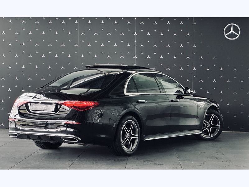 Image Mercedes-Benz CLASSE S 580 e Limousine AMG Line Digital light TO GPS Carplay Caméra 360 Burmester Sièges cuir élec chauff/v