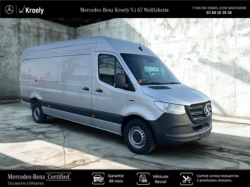 Photo Mercedes-Benz SPRINTER eSprinter 420 204CH 113KWH 4T 43 L3H2 14m3 100% Électrique 49900€HT