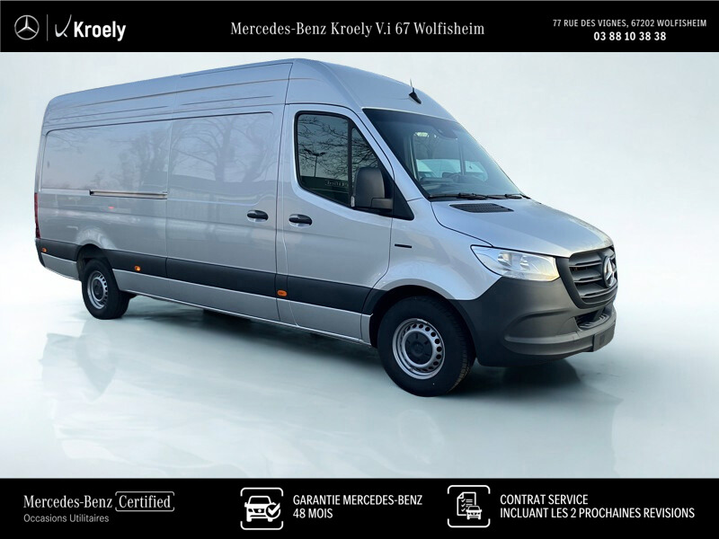 Photo Mercedes-Benz SPRINTER eSprinter 420 113KWH 14m3 L3H2 100% électrique  49.800euro HT 