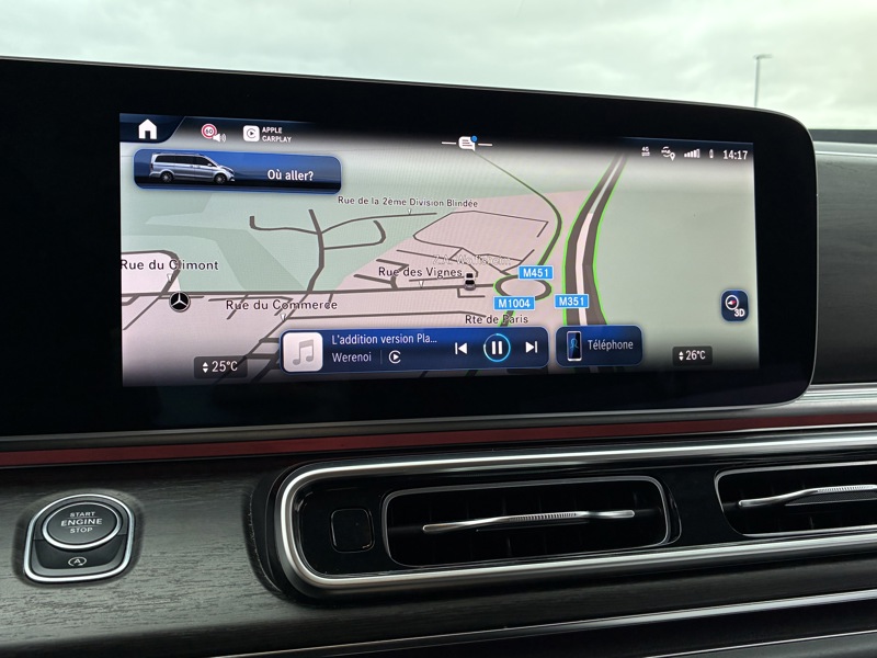 Image Mercedes-Benz CLASSE V V 300 d XL 8places Gtie 48mois+2 révisions incluses 66.900euro HT