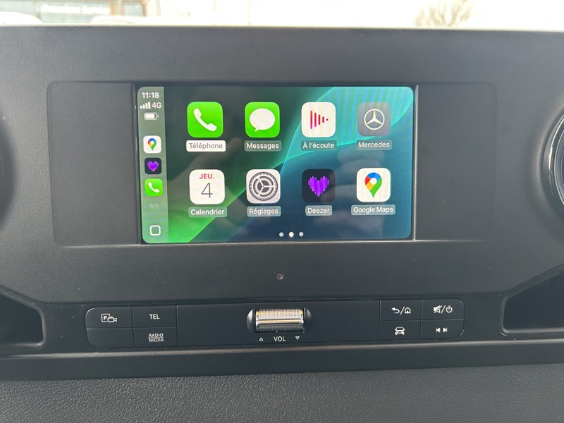 Image Mercedes-Benz SPRINTER 314 CDI Fourgon Toit Sureleve  Pack Led - Apple CarPlay 26900HT