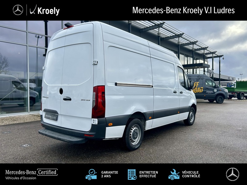 Image Mercedes-Benz SPRINTER 314 CDI Fourgon Toit Sureleve  Pack Led - Apple CarPlay 26900HT