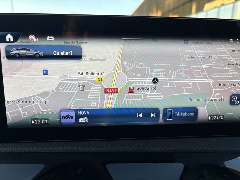 Image Mercedes-Benz CLA SHOOTING BRAKE 200 d AMG Line 