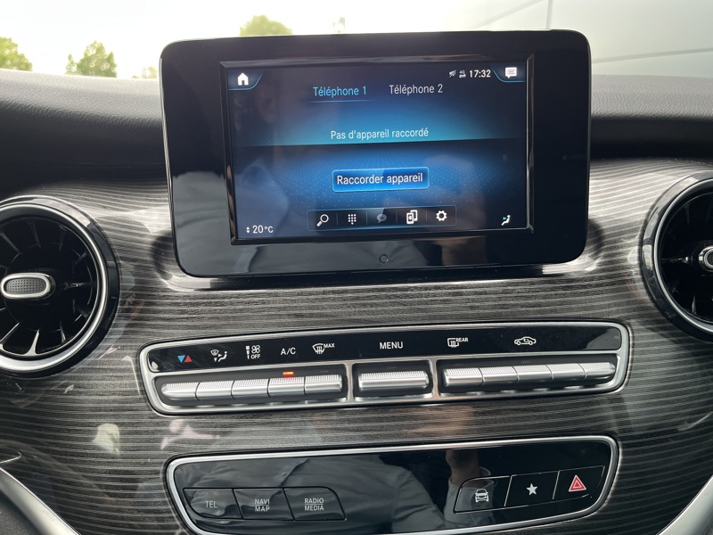 Image Mercedes-Benz CLASSE V 220d/ AVANTGARDE/ Extra long/ 8places / BVA / 163CH/ L3  