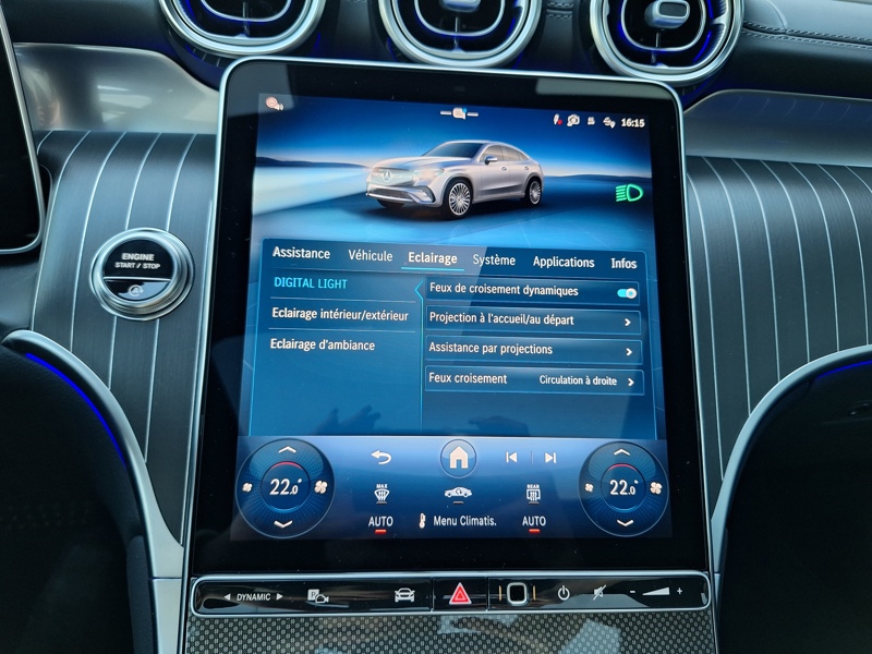 Image Mercedes-Benz GLC COUPÉ GLC 220 d 4MATIC Coupé AMG Line  2543 GLC Coupé 220 d 4MATIC