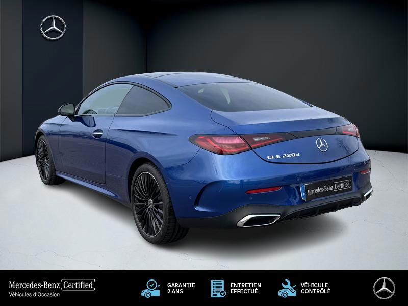 Image Mercedes-Benz CLE COUPÉ 220 d AMG Line 2.0 197 9G-TRONIC TOE Pack hiver Carplay Sièges av clim Cam 360 Sono Pack eclairage R