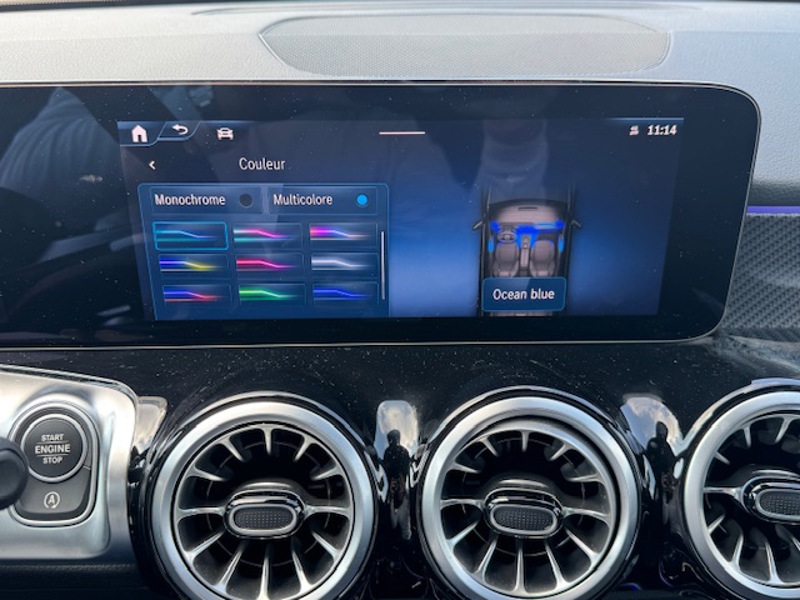 Image Mercedes-Benz GLB 200 d AMG Line 2.0 150 8G-DCT Carplay Caméra Angle mort Sièges av elect LED 7 places Hayon auto Faib