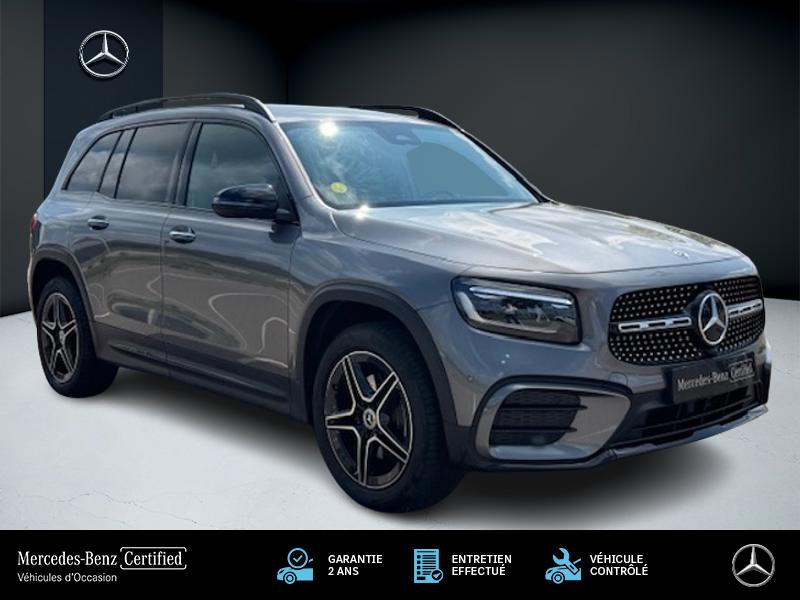 Image Mercedes-Benz GLB 200 d AMG Line 2.0 150 8G-DCT Carplay Caméra Angle mort Sièges av elect LED 7 places Hayon auto Faib