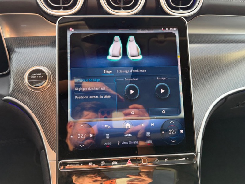 Image Mercedes-Benz GLC COUPÉ 300 e 4MATIC AMG Line 2.0 313 4x4 9G-Tronic toit ouvrant Carplay Angle mort Sièges av elect Affichag