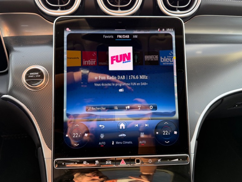 Image Mercedes-Benz GLC COUPÉ 300 e 4MATIC AMG Line 2.0 313 4x4 9G-Tronic toit ouvrant Carplay Angle mort Sièges av elect Affichag