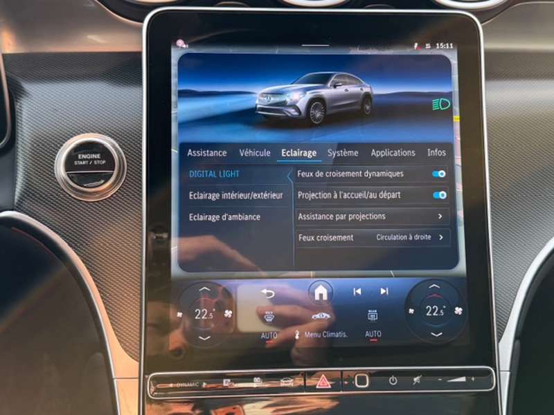 Image Mercedes-Benz GLC COUPÉ 300 e 4MATIC AMG Line 2.0 313 4x4 9G-Tronic toit ouvrant Carplay Angle mort Sièges av elect Affichag