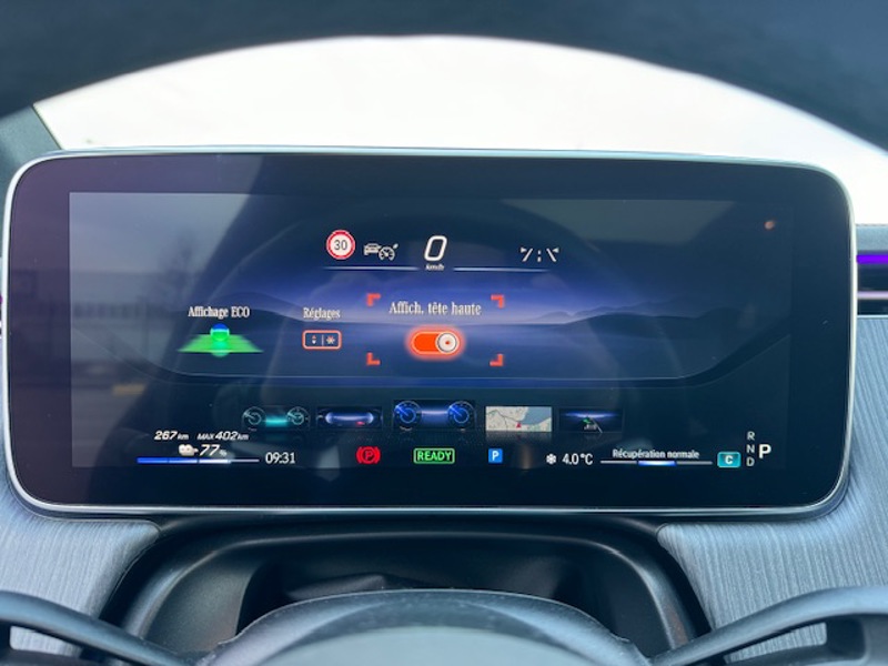 Image Mercedes-Benz EQE AMG LINE 350 292 ch Roues ar directrices, Pack premium plus, Affichage tête haute, Assistance condui