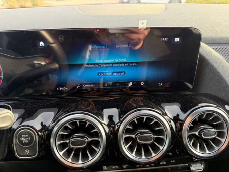 Image Mercedes-Benz CLASSE B 180 d AMG Line Edition 2.0 116 8G-DCT Cam recul Pack sport black PARKTRONIC Hayon auto Keyless go Si