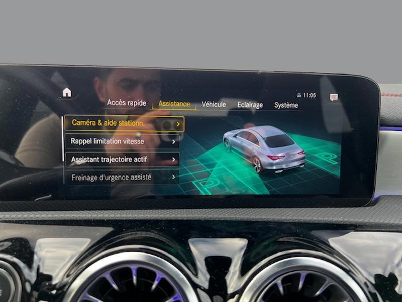 Image Mercedes-Benz CLA COUPÉ CLA 220 d AMG Line 2.0 190 8G-DCT toit ouvrant Cam 360 Affichage tête haute Sièges AV elect + chauff