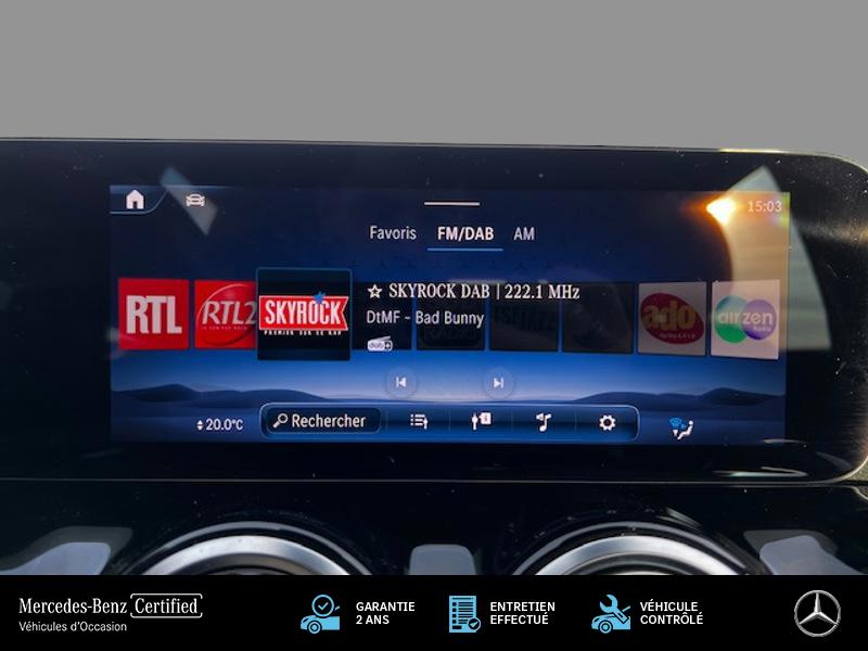 Image Mercedes-Benz CLASSE B 180 d AMG Line 2.0 116 8G-DCT Hands free access Hayon auto Eclairage ambiance Recharge sans fil Cam 