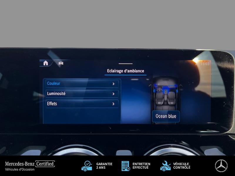 Image Mercedes-Benz CLASSE B 180 d AMG Line 2.0 116 8G-DCT Hands free access Hayon auto Eclairage ambiance Recharge sans fil Cam 