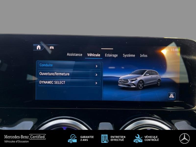 Image Mercedes-Benz CLASSE B 180 d AMG Line 2.0 116 8G-DCT Hands free access Hayon auto Eclairage ambiance Recharge sans fil Cam 