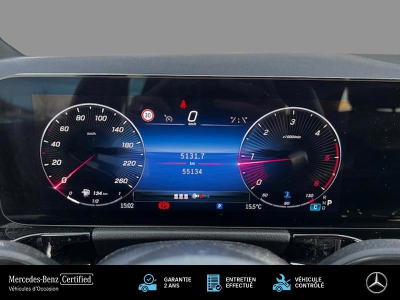 Image Mercedes-Benz CLASSE B 180 d AMG Line 2.0 116 8G-DCT Hands free access Hayon auto Eclairage ambiance Recharge sans fil Cam 