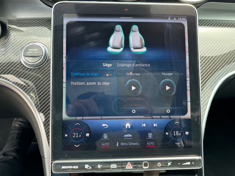 Image Mercedes-Benz CLASSE C BREAK Mercedes-AMG C 63 S E PERFORMANCE Break 2.0 680 9G-TRONIC 4MATIC Malus payé LOA possible Pack assist