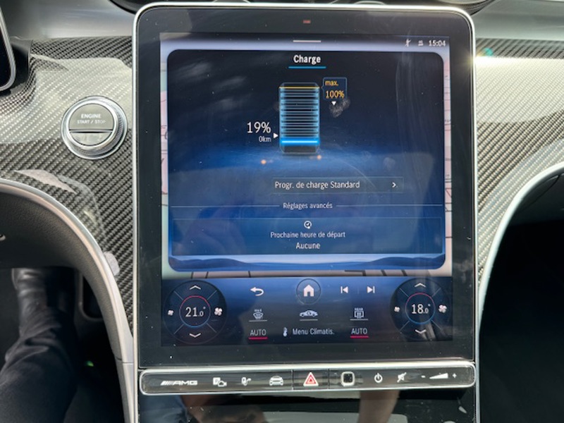 Image Mercedes-Benz CLASSE C BREAK Mercedes-AMG C 63 S E PERFORMANCE Break 2.0 680 9G-TRONIC 4MATIC Malus payé LOA possible Pack assist