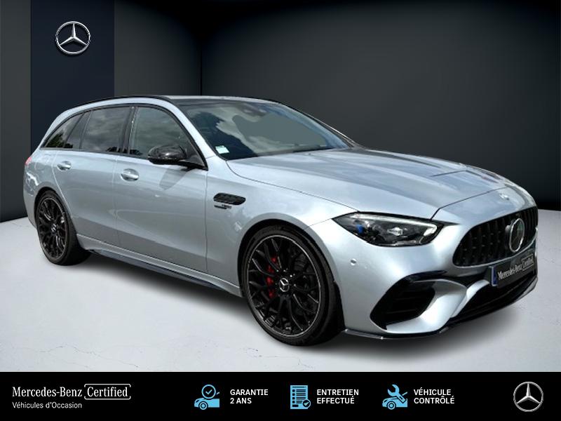 Image Mercedes-Benz CLASSE C BREAK Mercedes-AMG C 63 S E PERFORMANCE Break 2.0 680 9G-TRONIC 4MATIC Malus payé LOA possible Pack assist